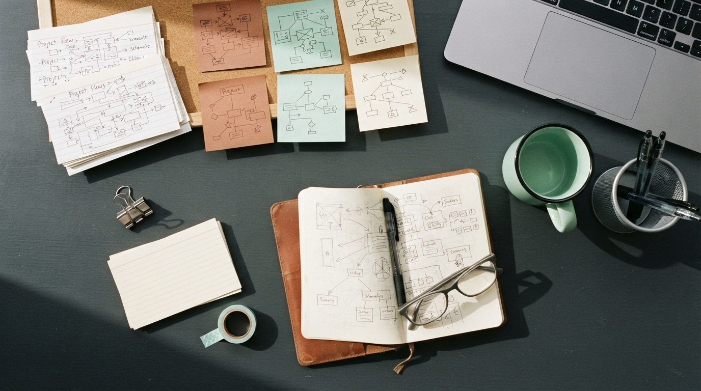 Illustrationsfoto til emnesiden: Projektstyring i praksis